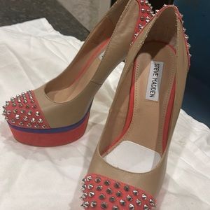 Steve Madden studded pump used only twice for church